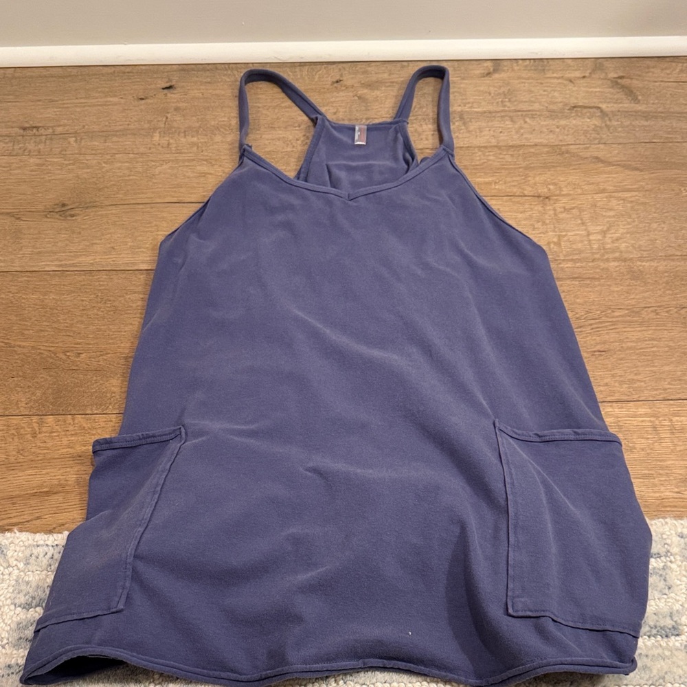 navy free people movement romper